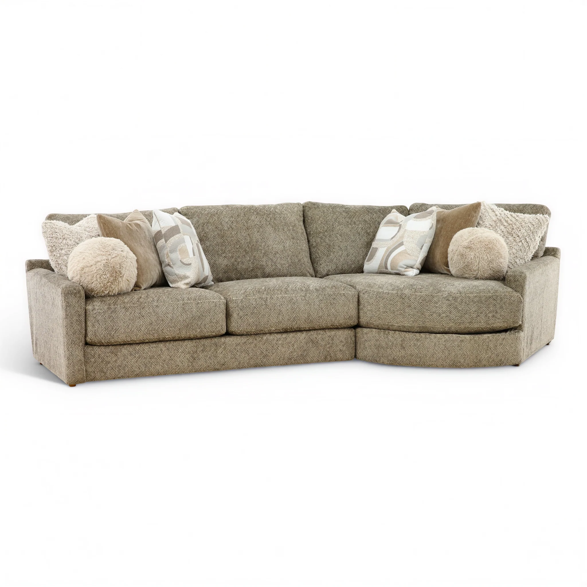 Warner 3-Piece Left-Facing Sofa Sectional