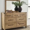 Ridgester Dresser and Mirror