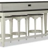 Caden Sofa Table and 3 Stools