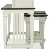 Caden Sofa Table and 3 Stools
