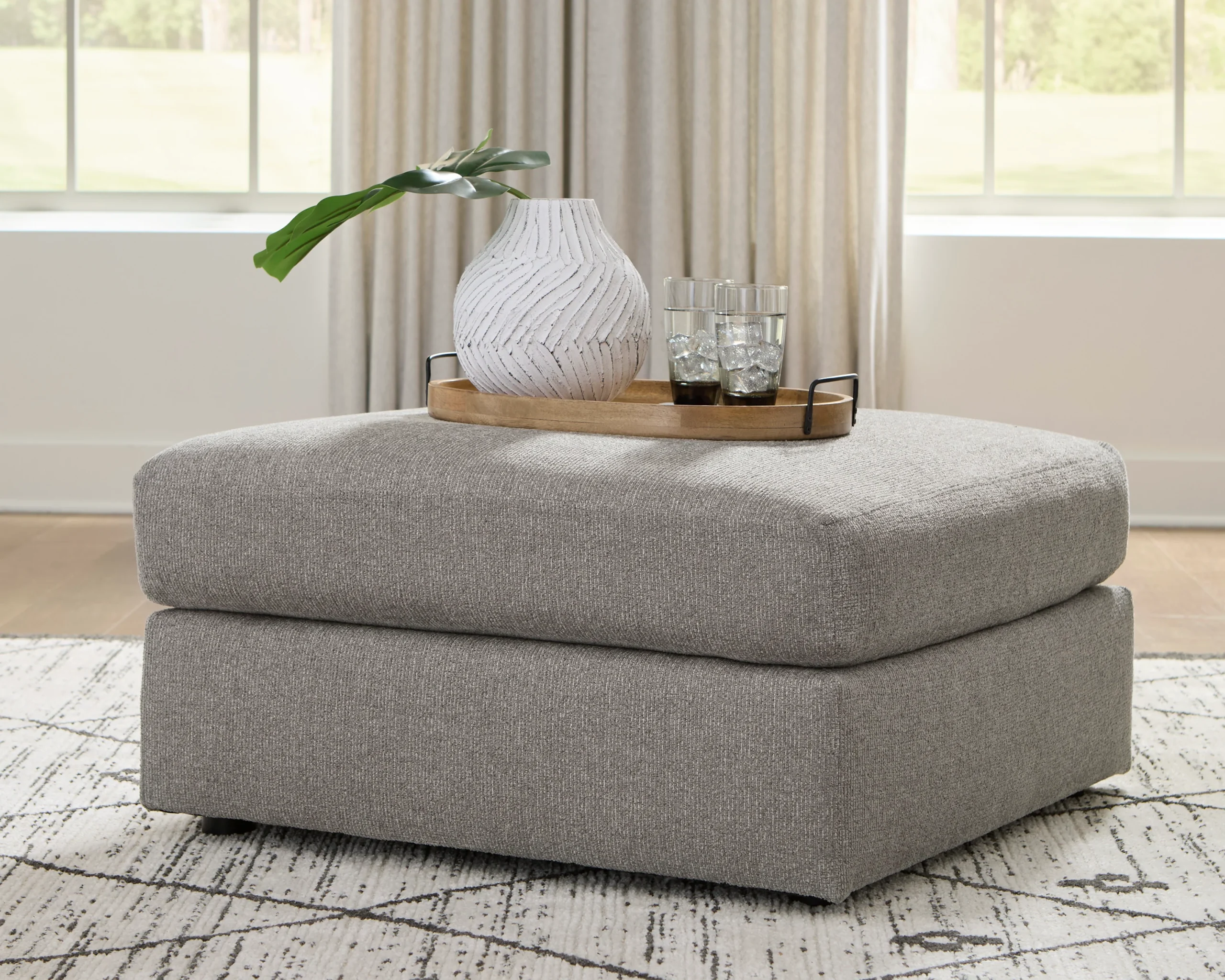 Lindon Oversized Accent Ottoman