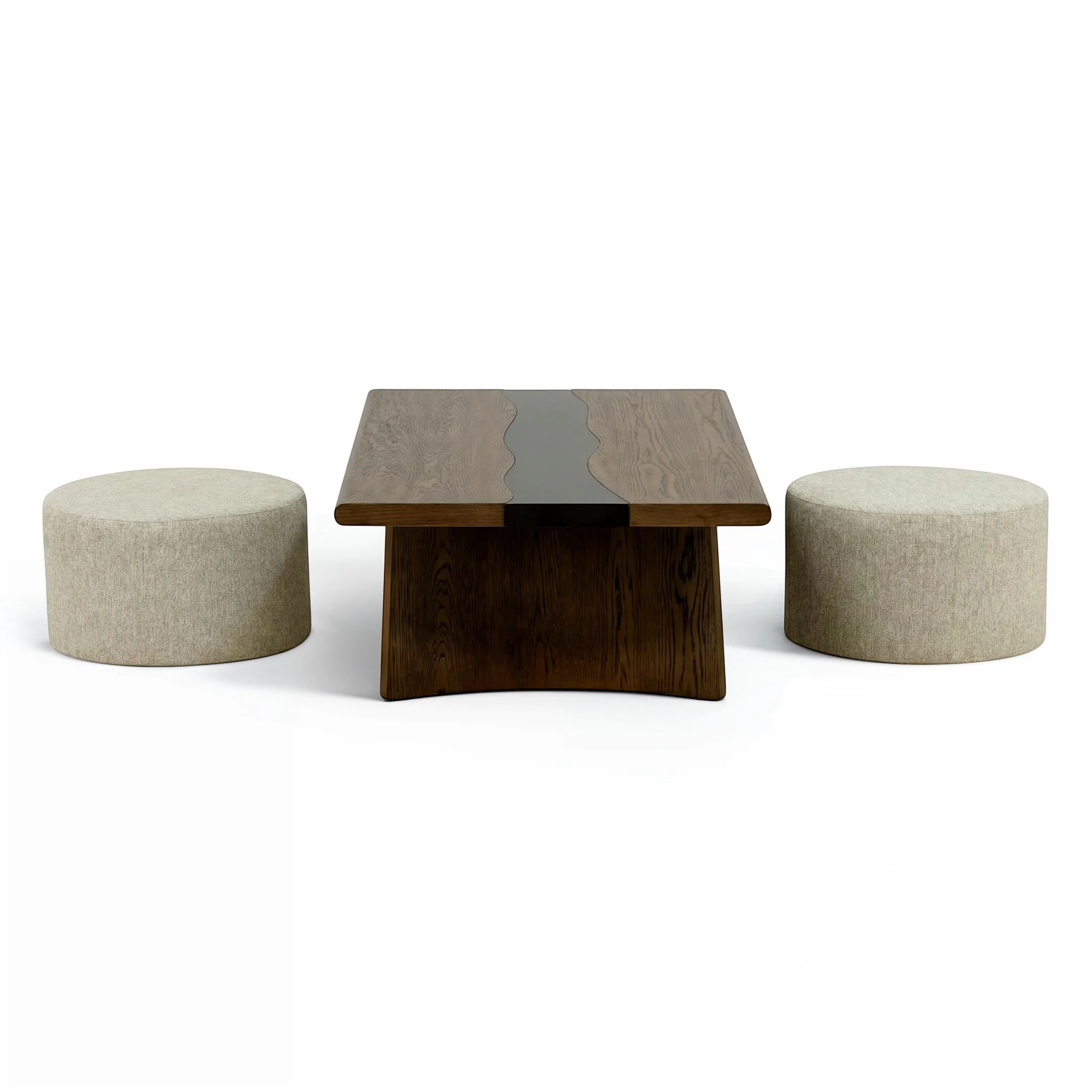 5151-flexsteel-delmar-coffee-table-with-2-ottomans-6.webp Flexsteel Delmar Coffee Table with 2 Ottomans