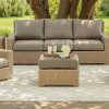 Sydney Outdoor Patio Swivel Glider w/Cushion