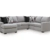 Ashley Lakepoint 2-Piece Sectional with Chaise
