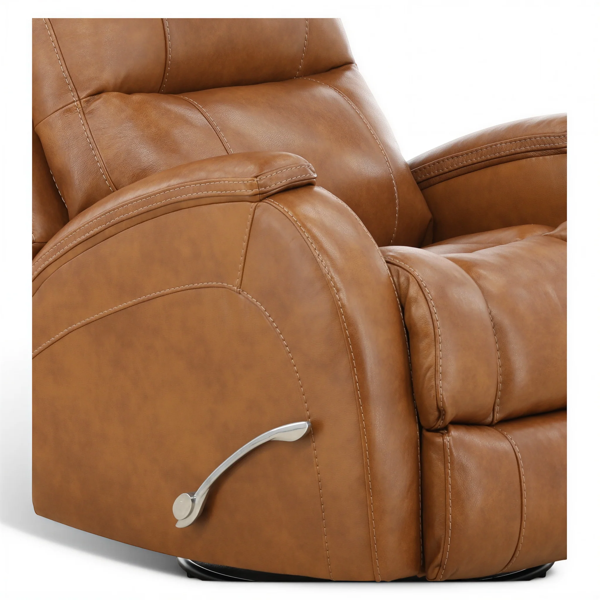 Tango Leather Swivel Glider Recliner