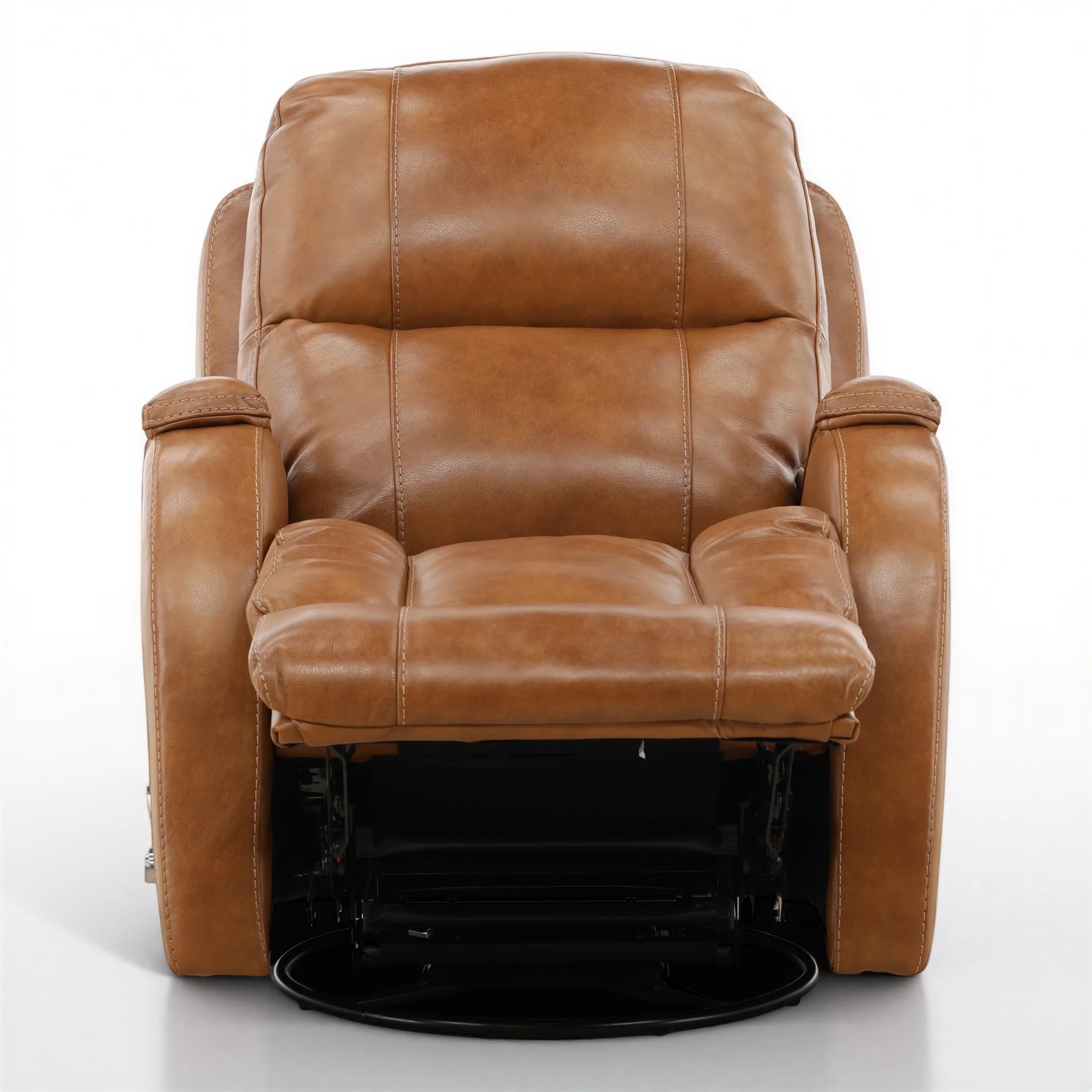 Tango Leather Swivel Glider Recliner