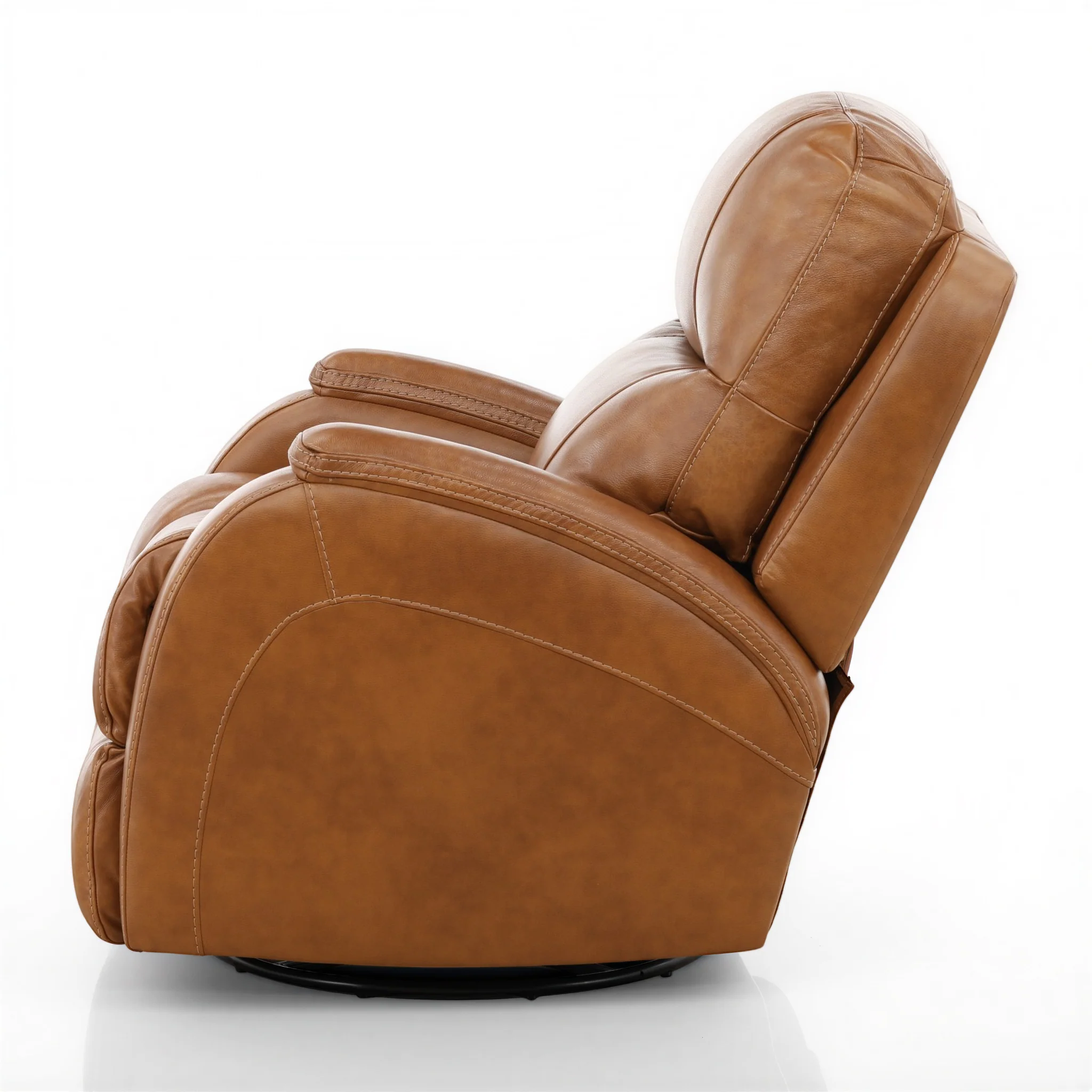 Tango Leather Swivel Glider Recliner