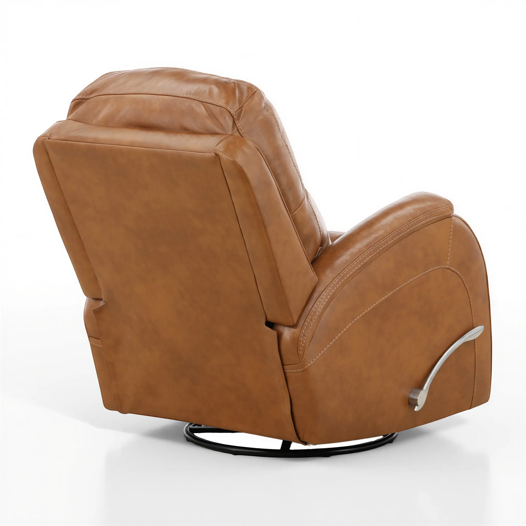 Tango Leather Swivel Glider Recliner