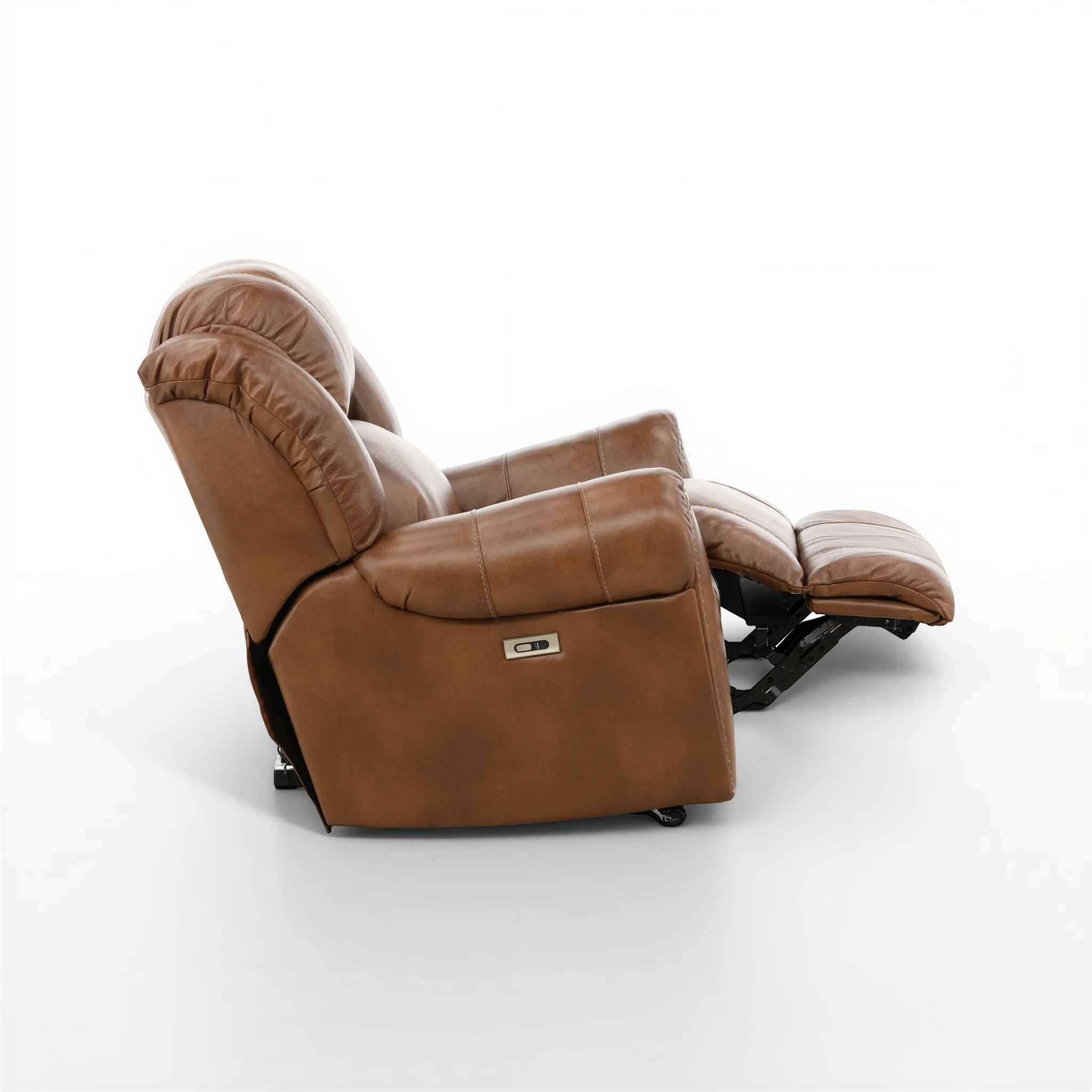 Falynn Leather Power Rocker Recliner
