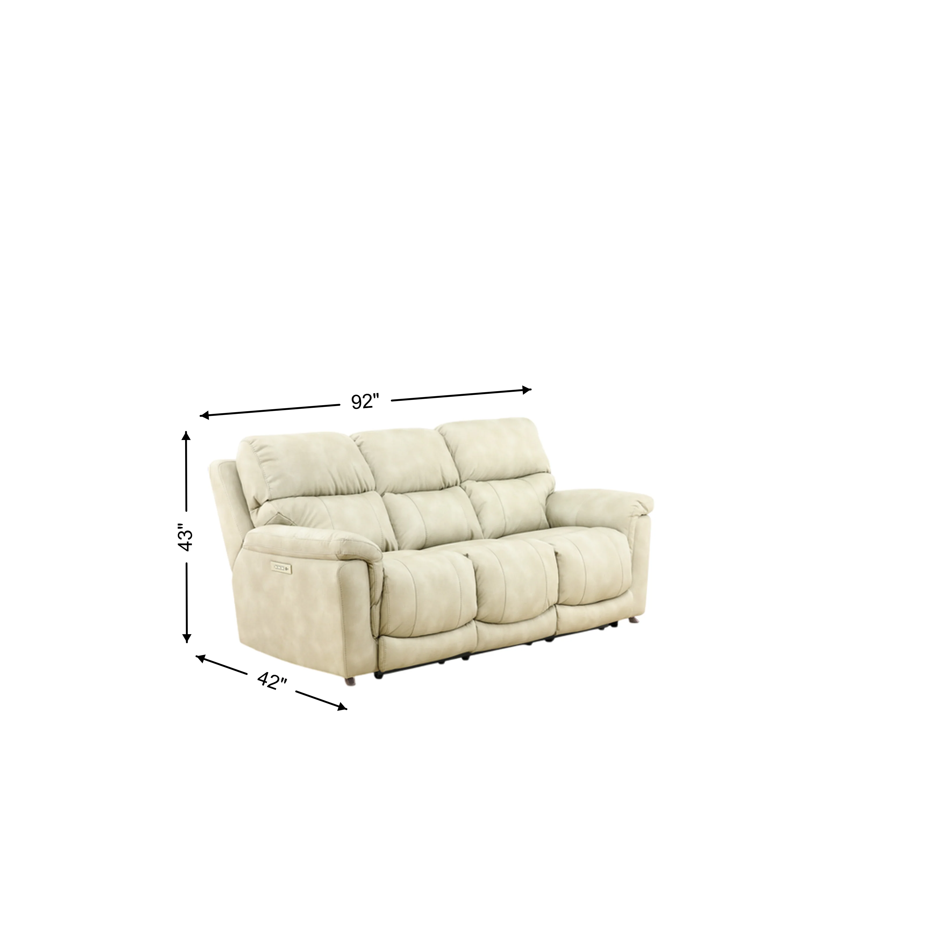 Gale Triple Power Sofa