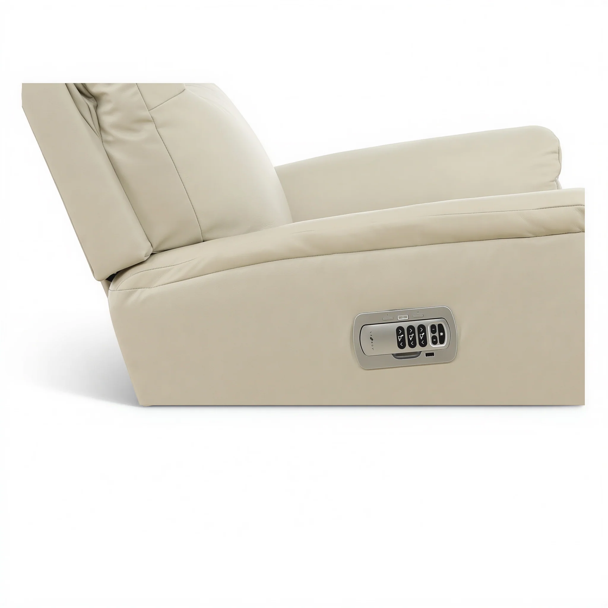 La-Z-Boy Norton Leather Power Rocker Recliner