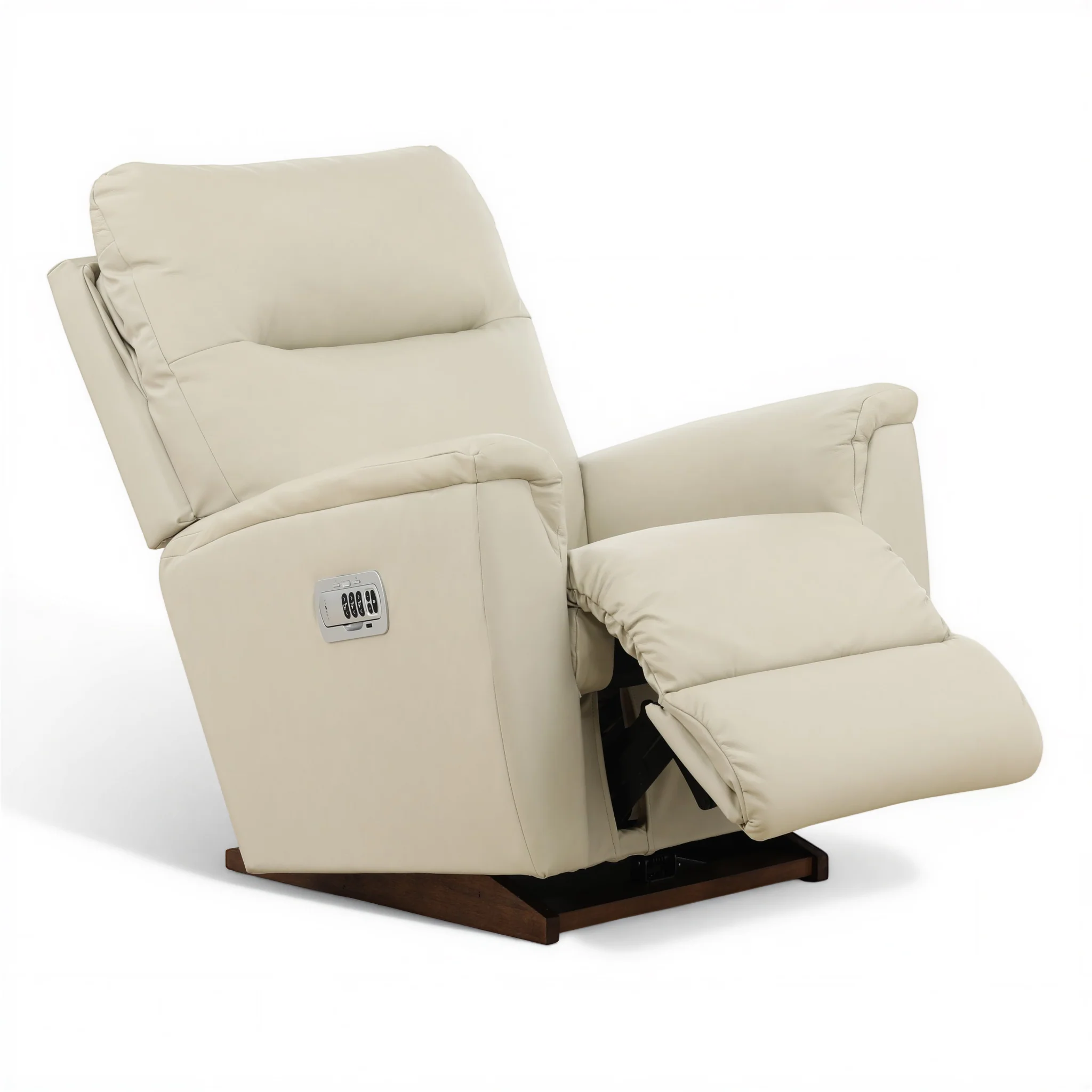 La-Z-Boy Norton Leather Power Rocker Recliner