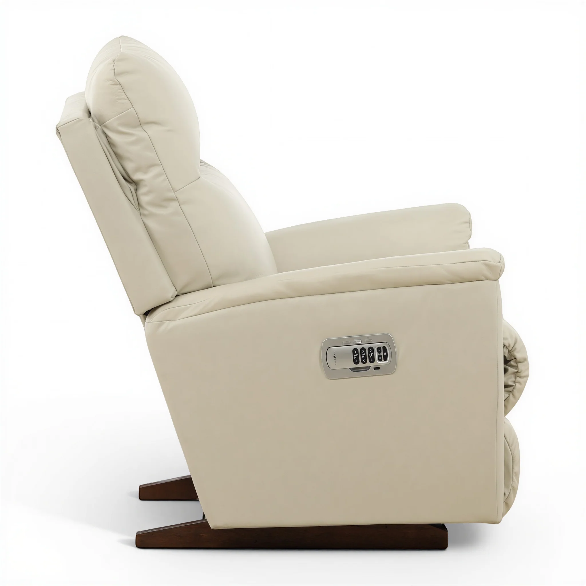 La-Z-Boy Norton Leather Power Rocker Recliner