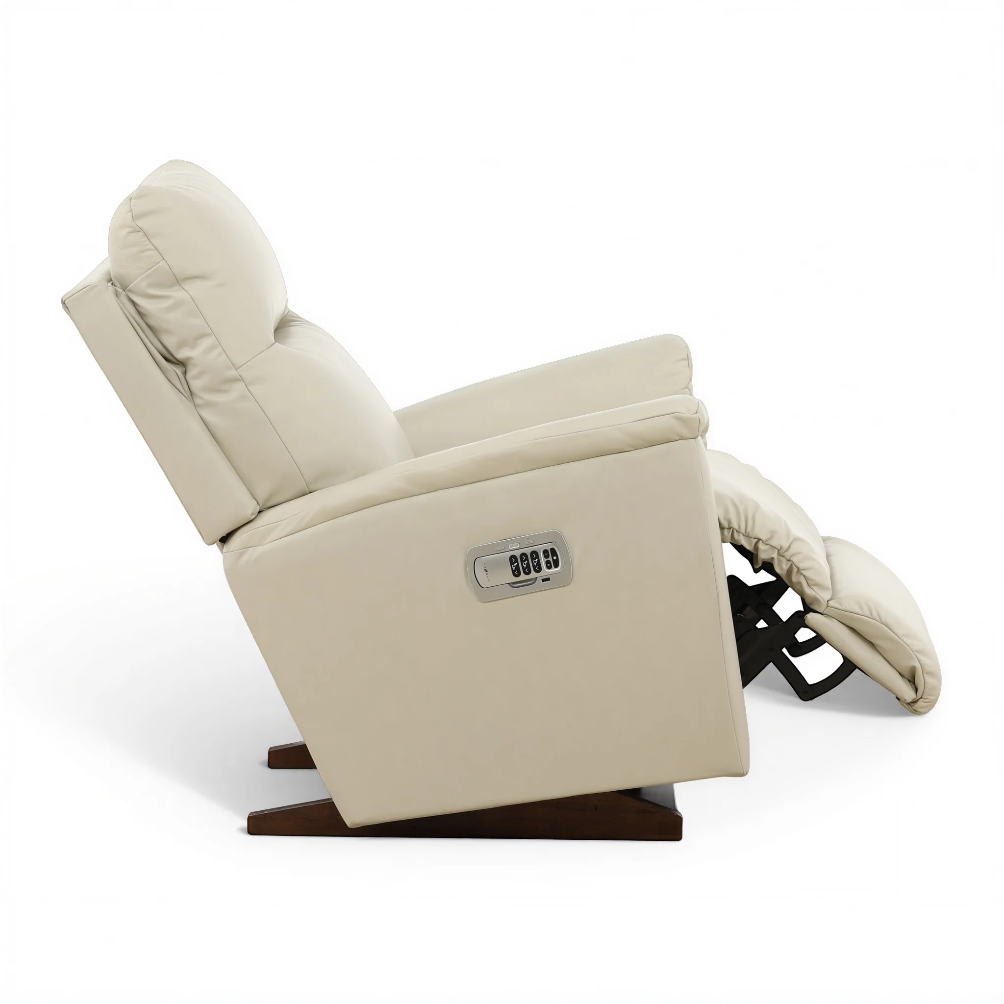 La-Z-Boy Norton Leather Power Rocker Recliner