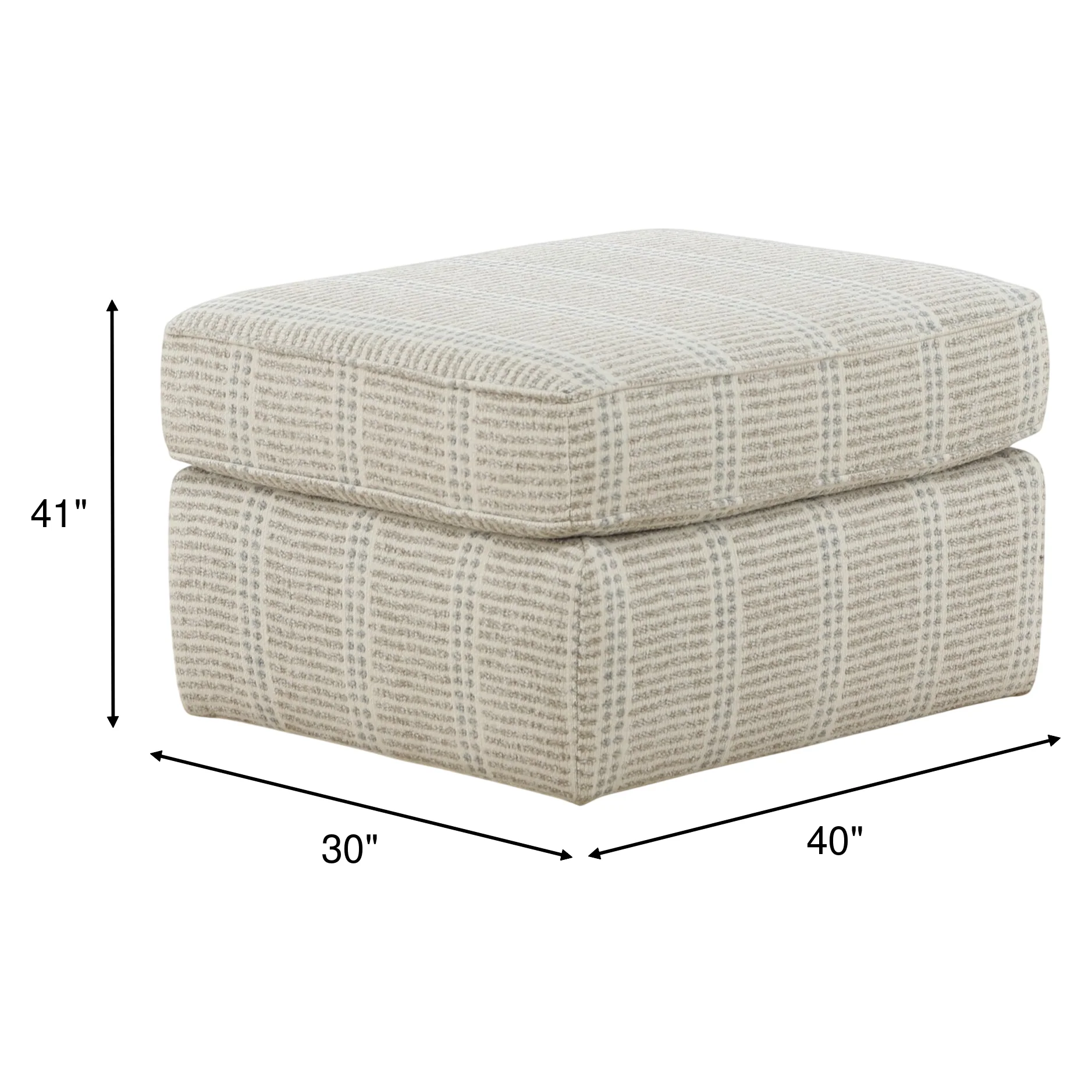 Nessa Gliding Ottoman