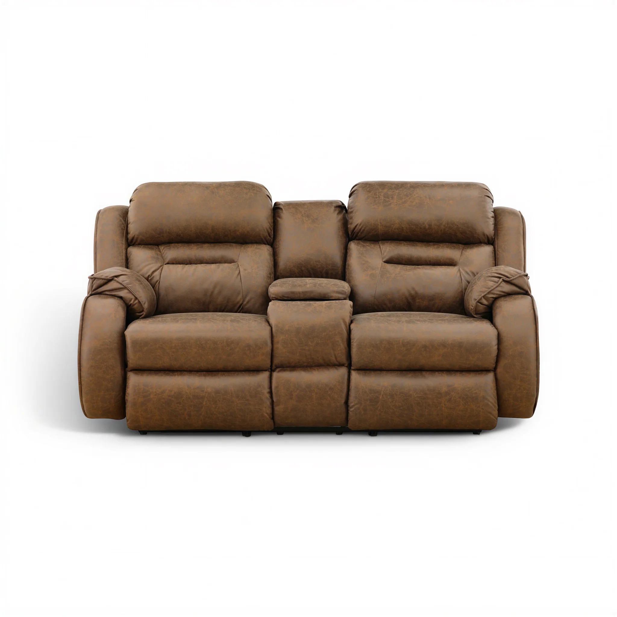 Bellevue Reclining Console Loveseat