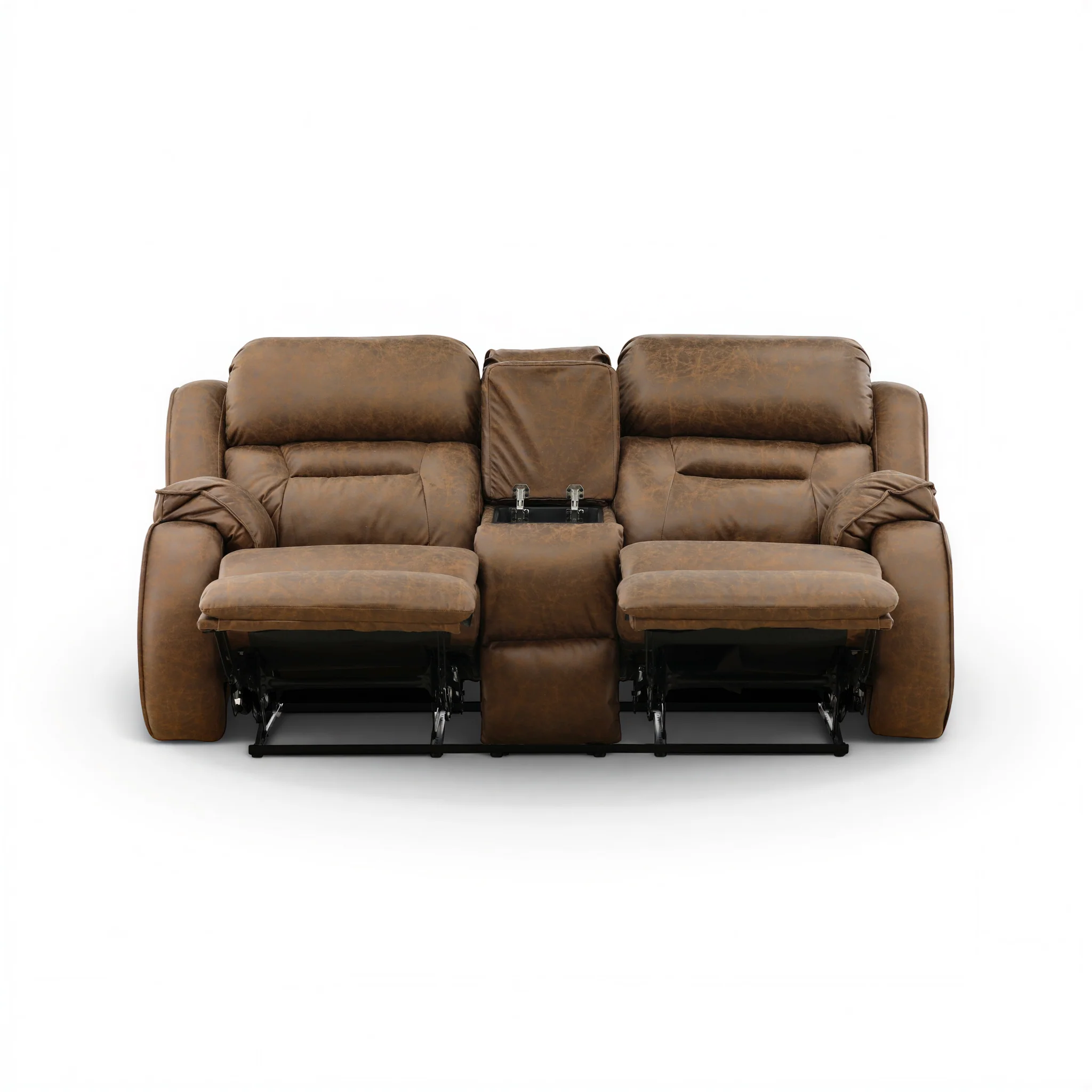 Bellevue Reclining Console Loveseat