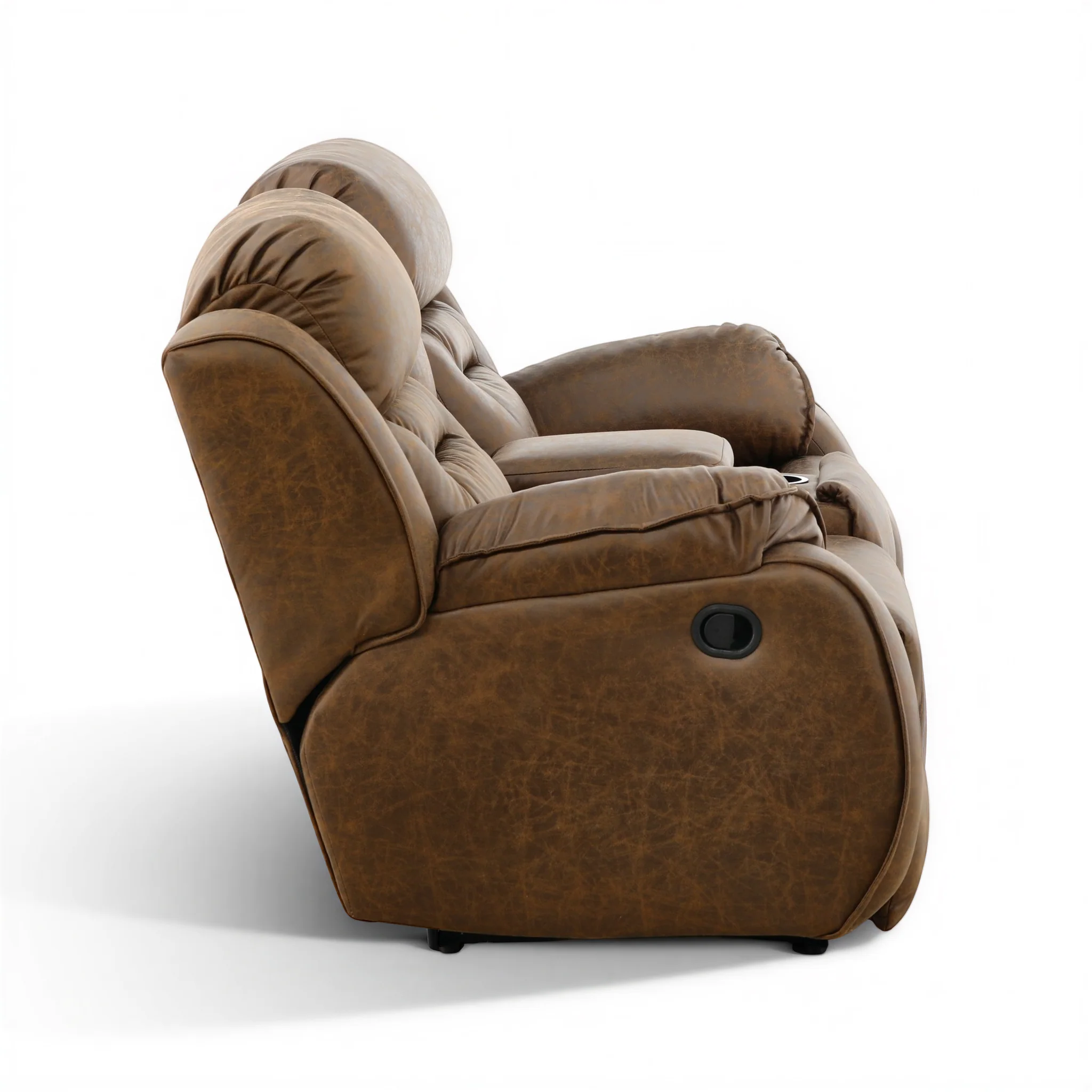 Bellevue Reclining Console Loveseat
