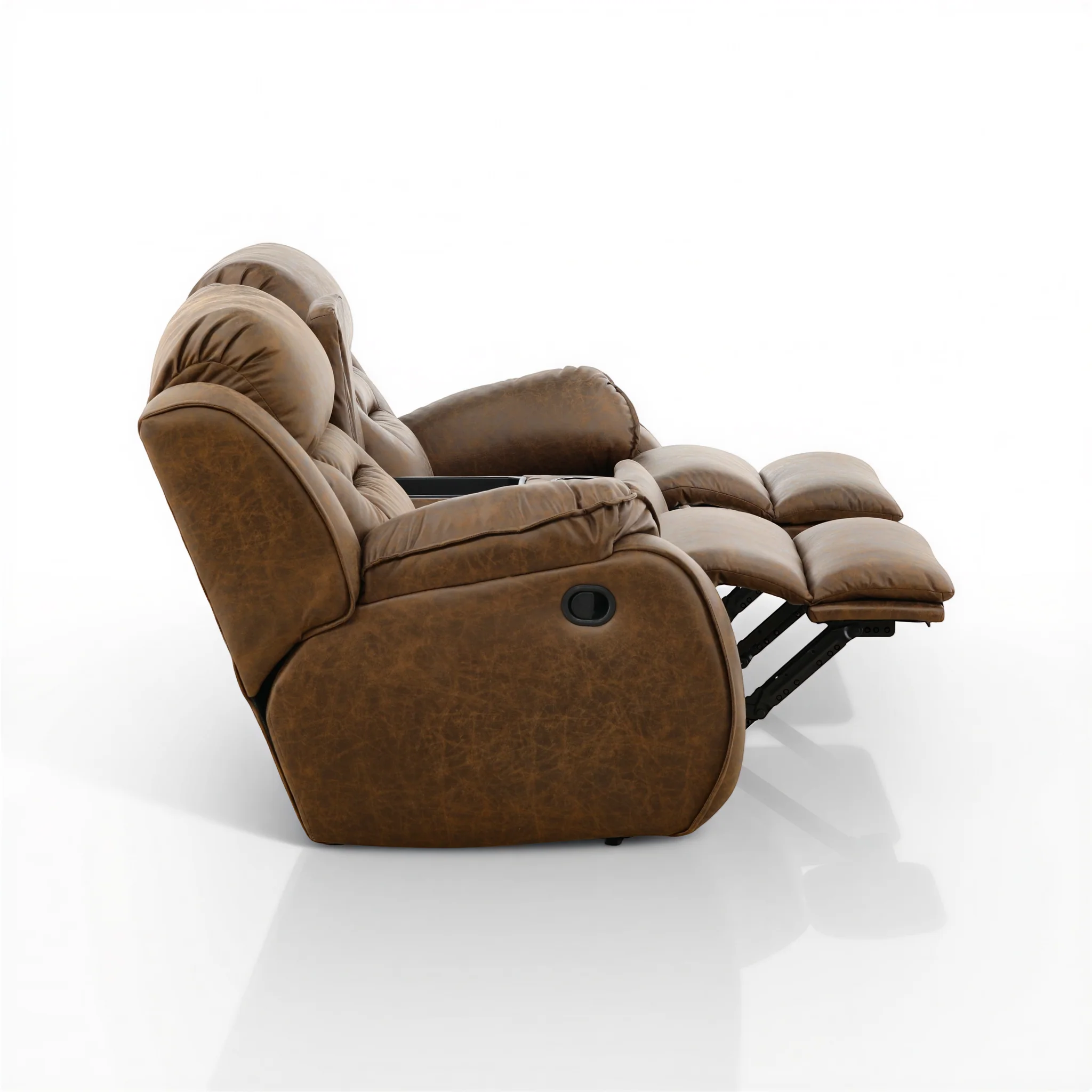 Bellevue Reclining Console Loveseat