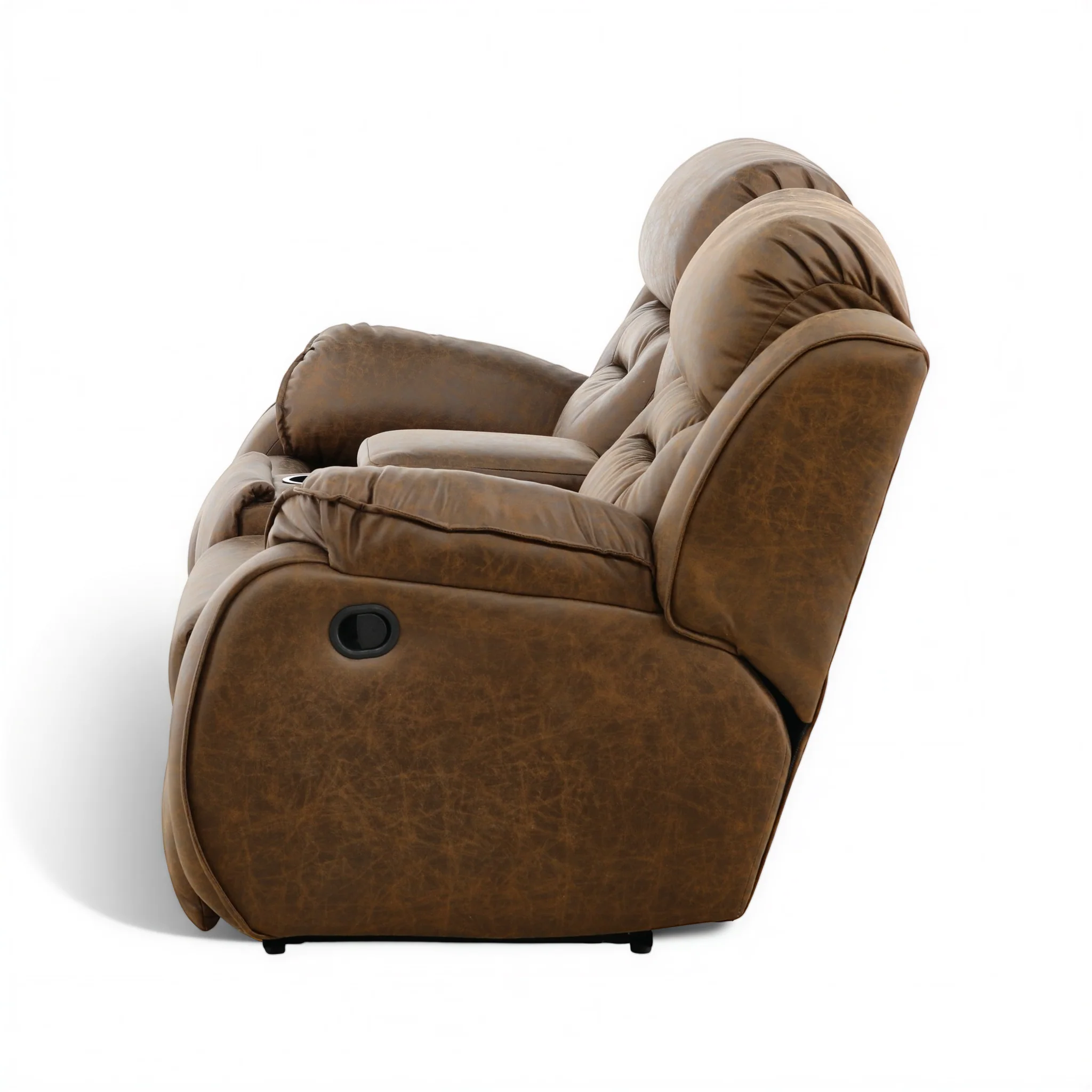 Bellevue Reclining Console Loveseat