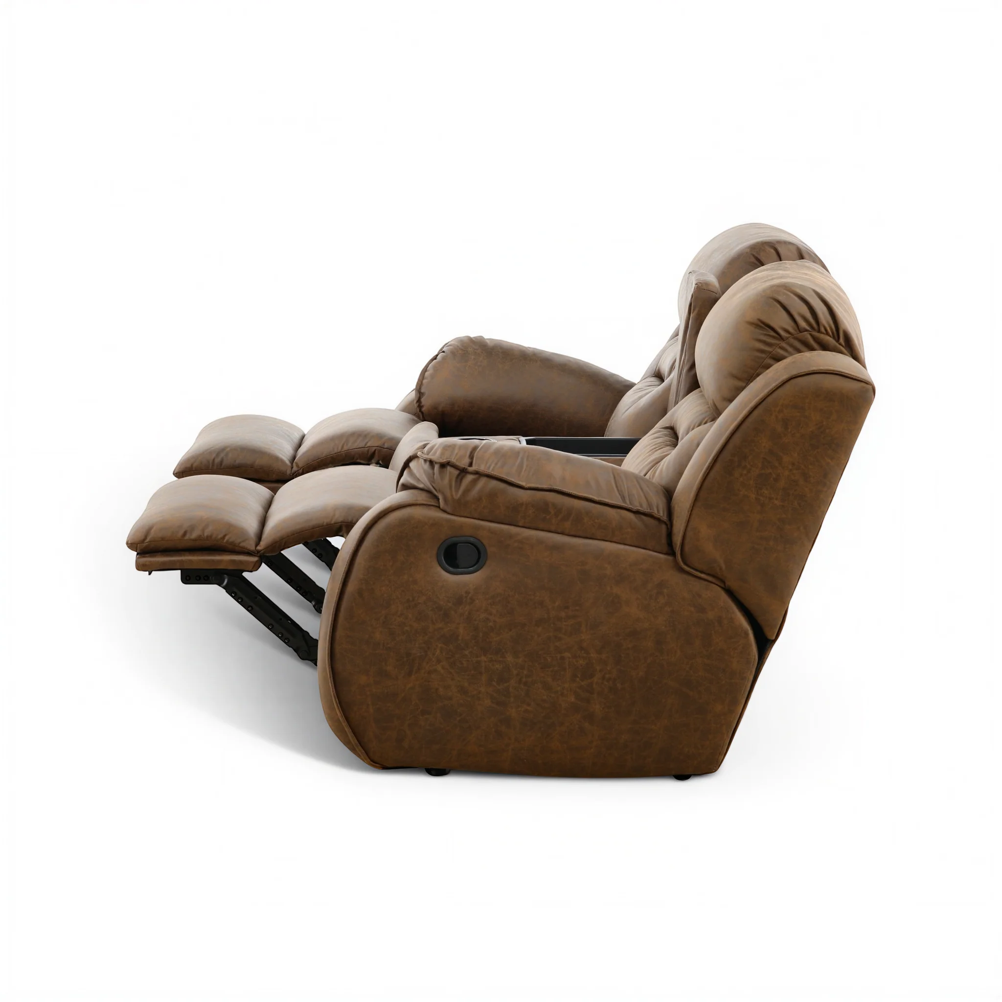 Bellevue Reclining Console Loveseat