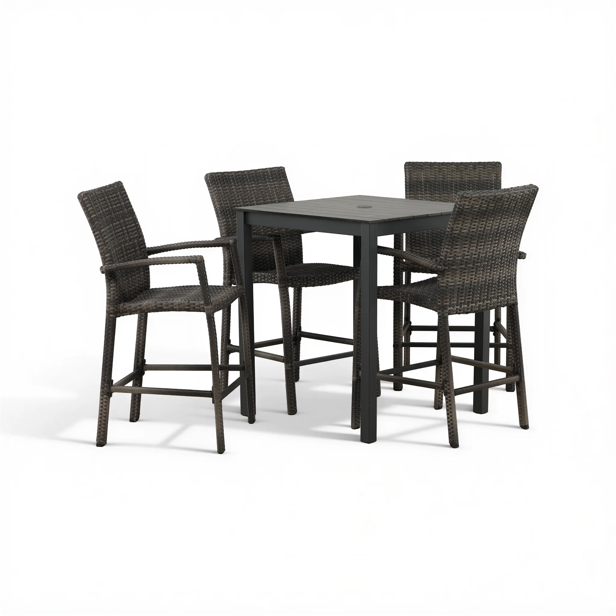 Chalfonte 5-Piece Outdoor Counter Patio Dining Set