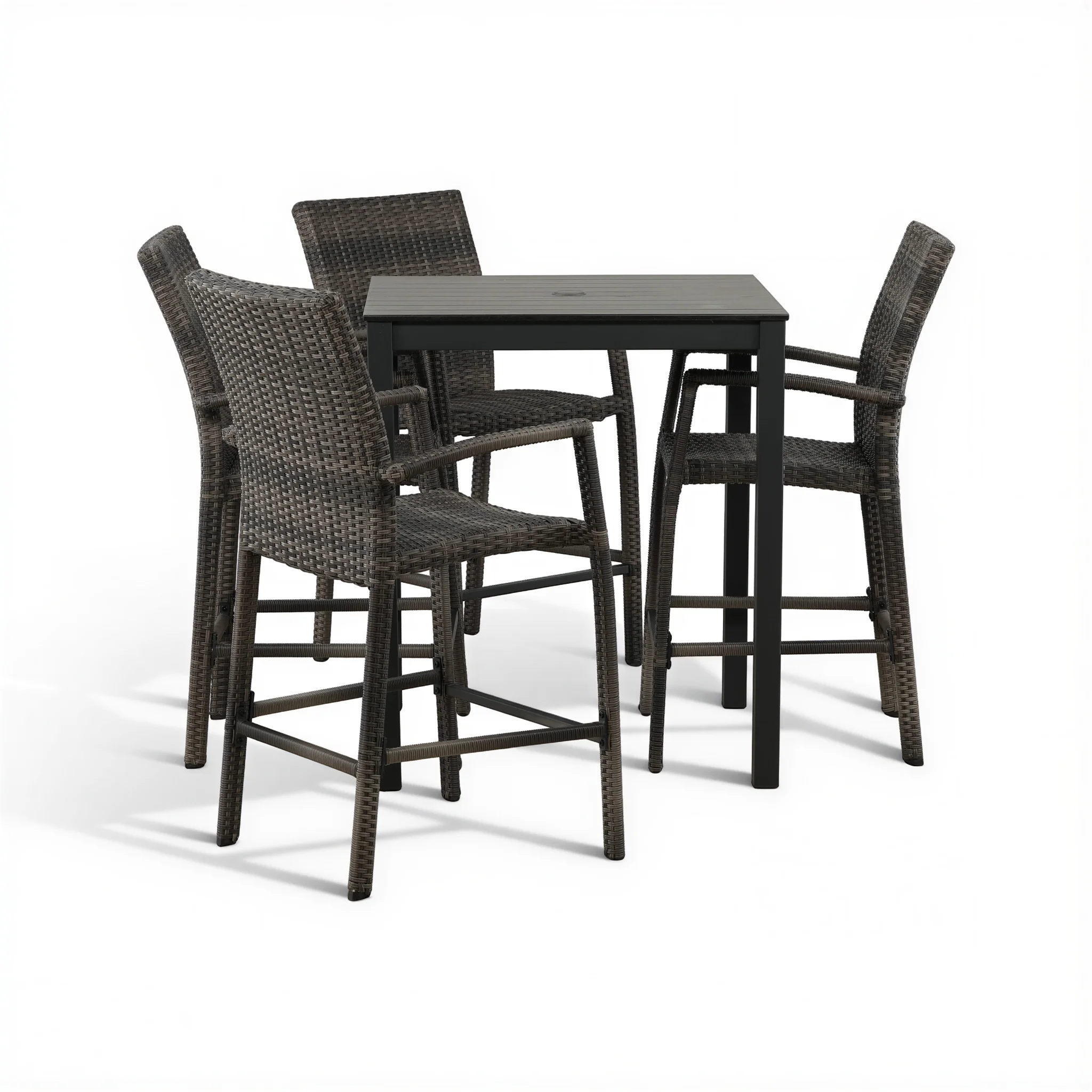 Chalfonte 5-Piece Outdoor Counter Patio Dining Set