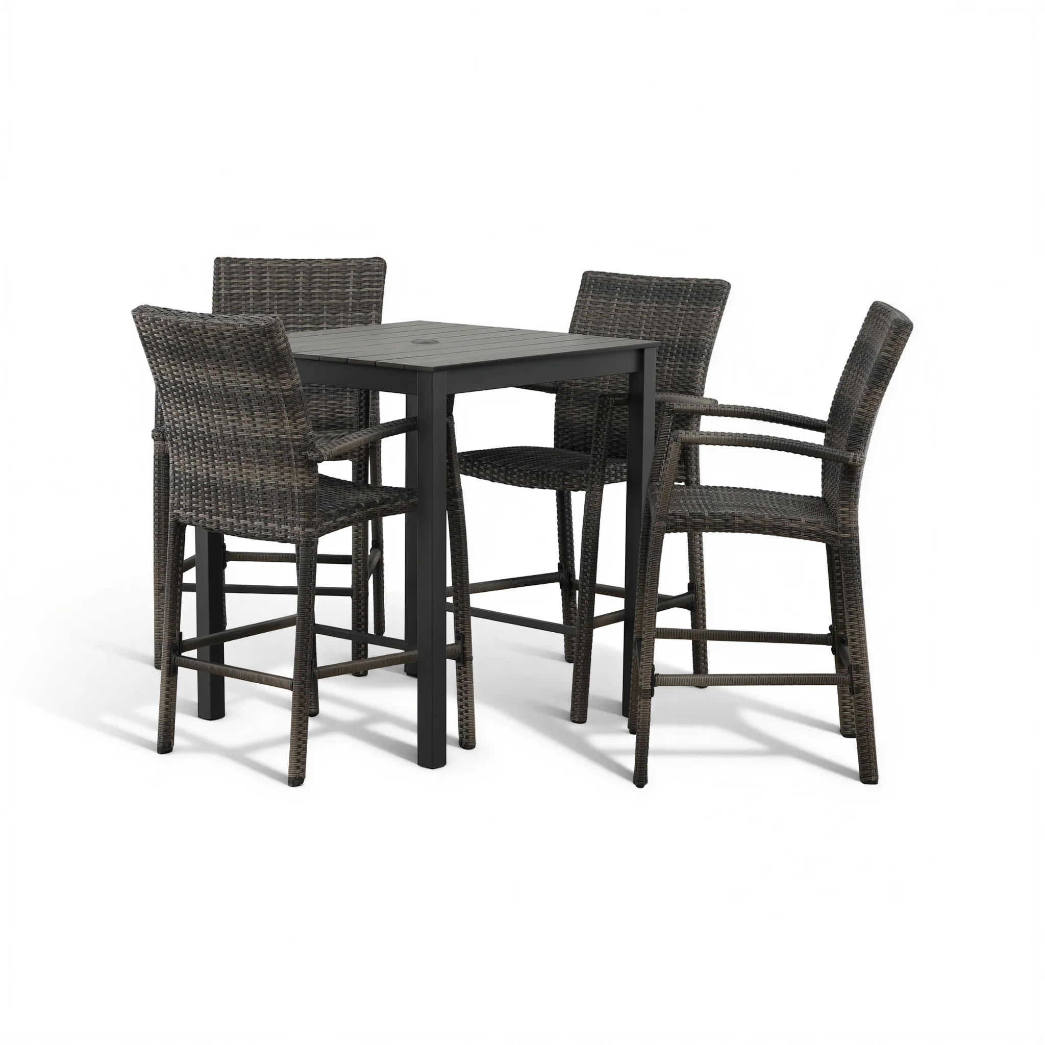 Chalfonte 5-Piece Outdoor Counter Patio Dining Set