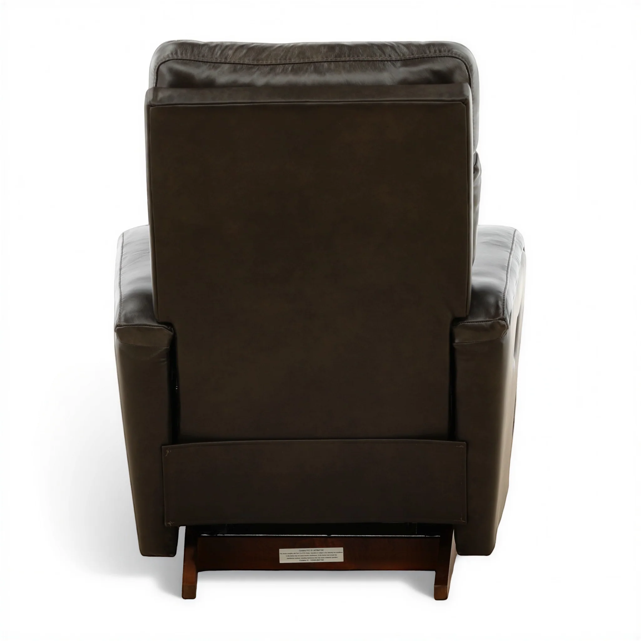 La-Z-Boy Baron Leather Power Rocker Recliner with Power Headrest
