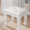 Maylilly Upholstered Vanity Stool