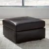 Modmax II Leather Oversized Accent Ottoman