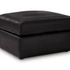 Modmax II Leather Oversized Accent Ottoman