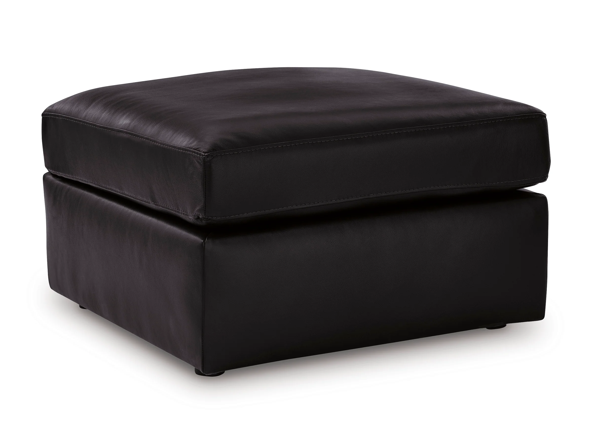 Modmax II Leather Oversized Accent Ottoman