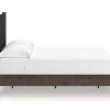 Cadmori Upholstered Panel Platform Bed