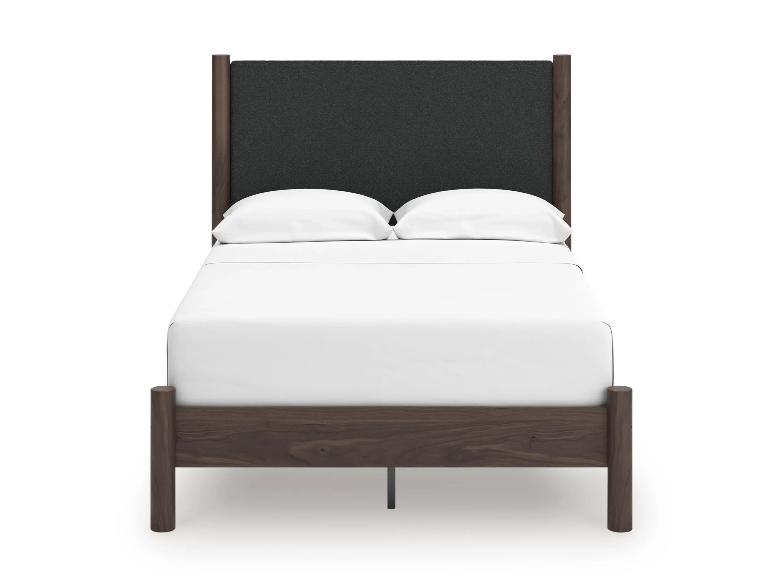Cadmori Upholstered Panel Platform Bed
