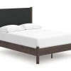 Cadmori Upholstered Panel Platform Bed
