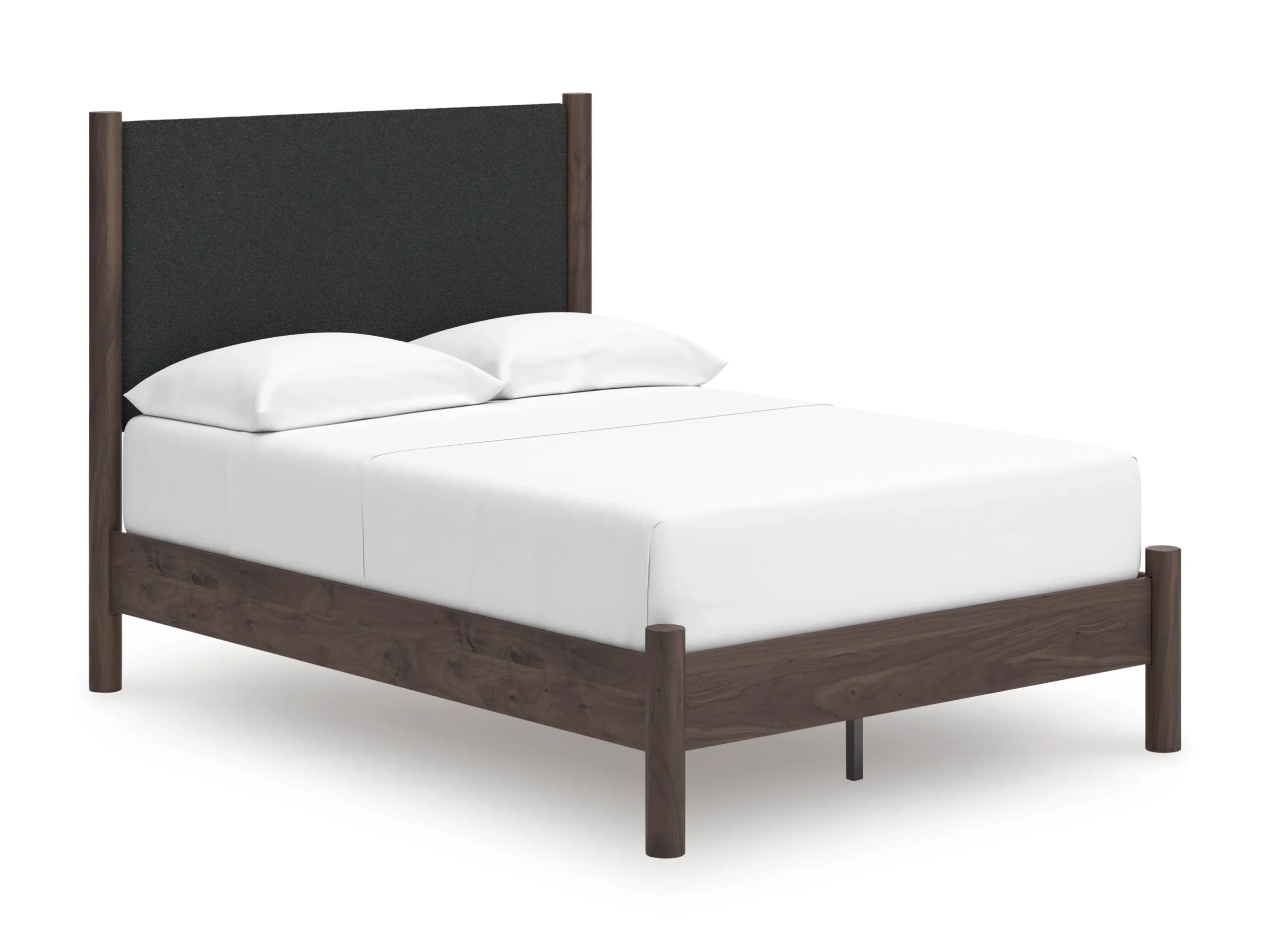 Cadmori Upholstered Panel Platform Bed