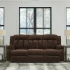 Greely Bend Power Reclining Sofa with Drop Down Table