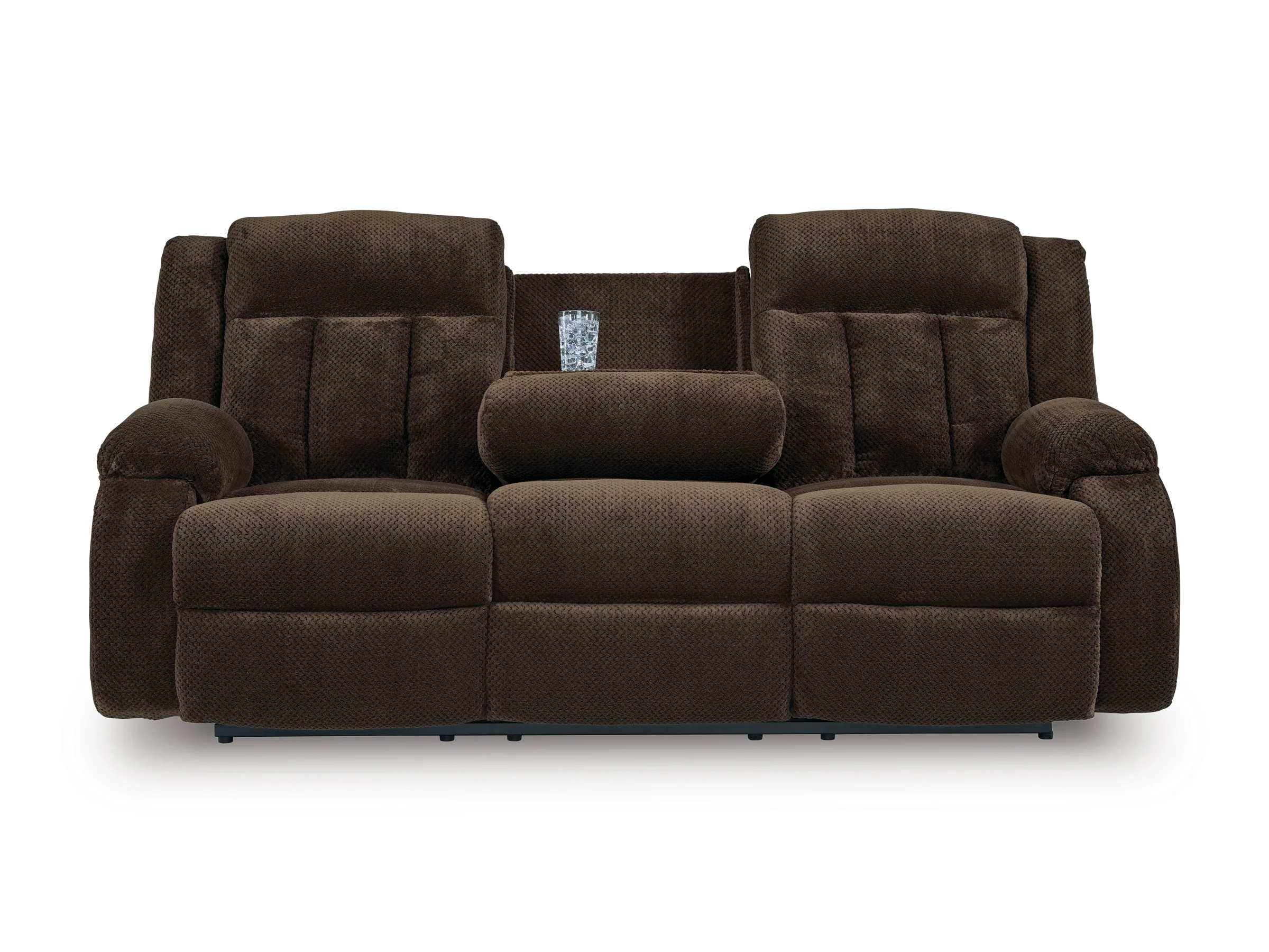 Greely Bend Power Reclining Sofa with Drop Down Table