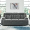 Greely Bend Power Reclining Sofa with Drop Down Table