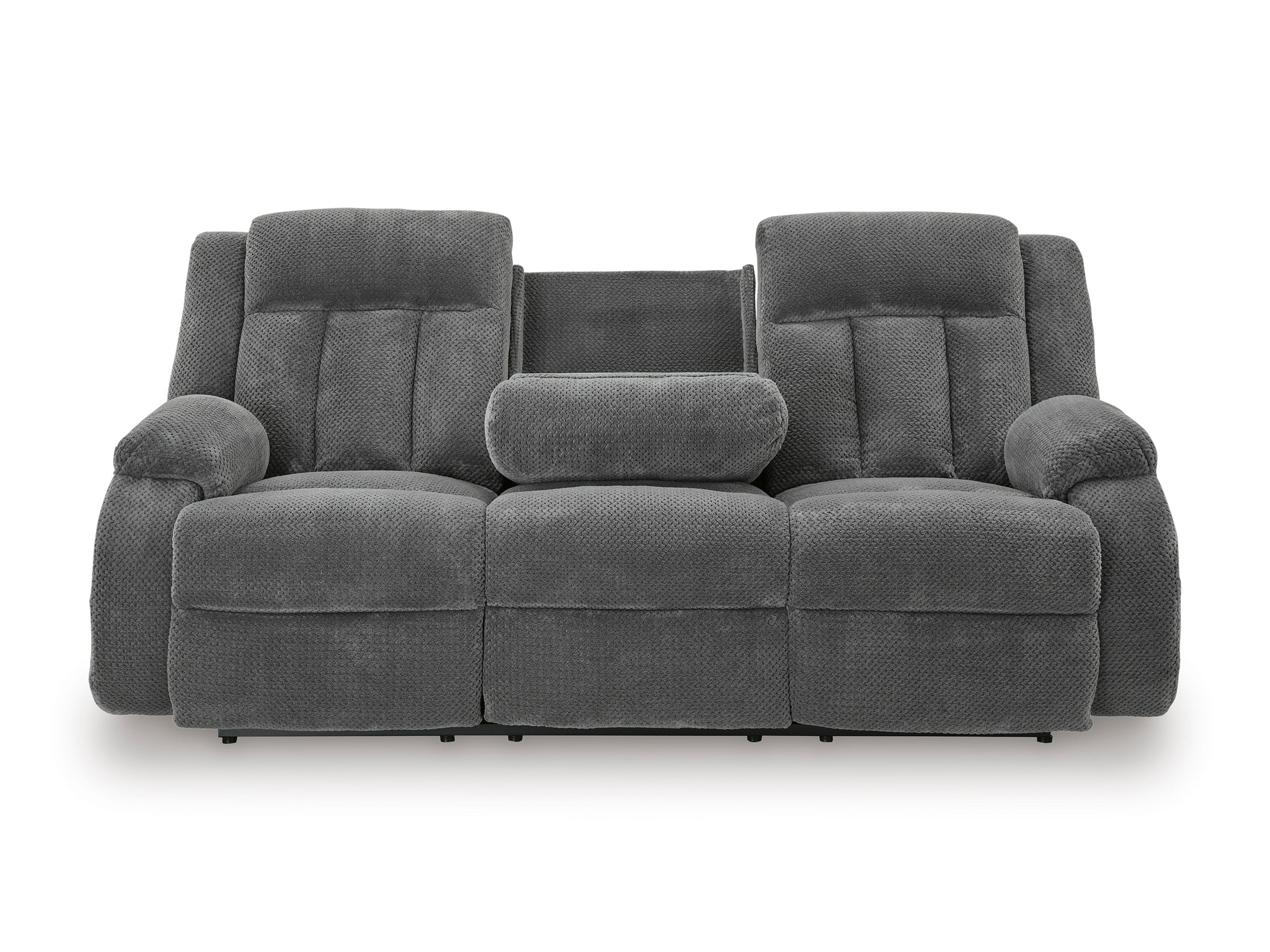 Greely Bend Power Reclining Sofa with Drop Down Table