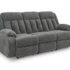 Greely Bend Power Reclining Sofa with Drop Down Table