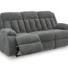 Greely Bend Power Reclining Sofa with Drop Down Table