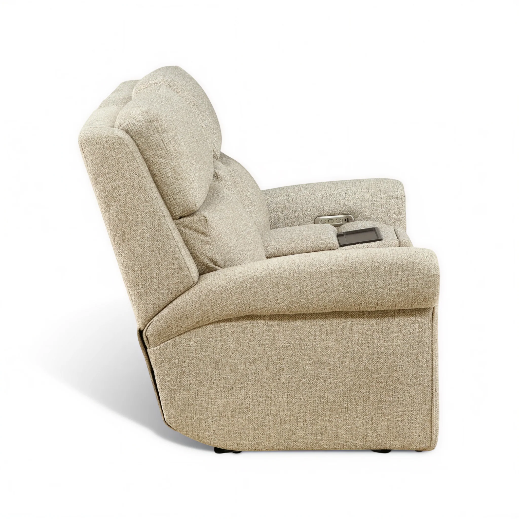 Flexsteel Jetsyn Power Reclining Console Loveseat