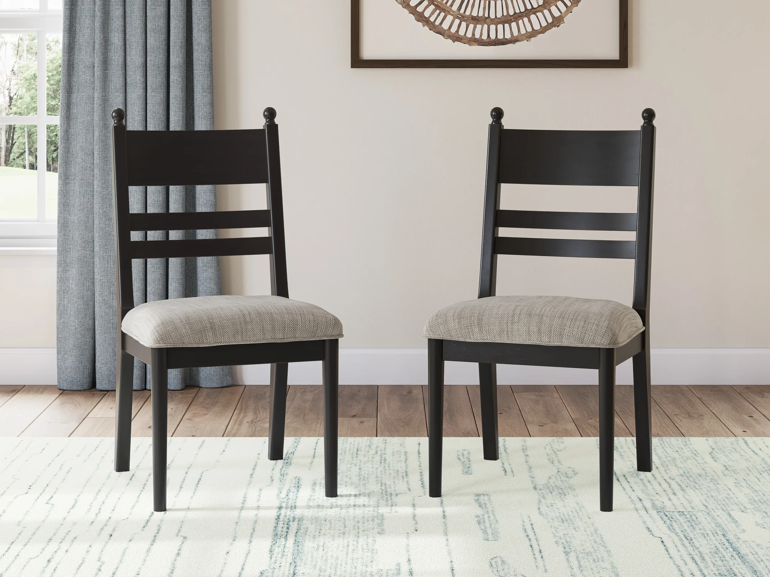 Chadworth Dining Upholstered Side Chair (Set of2)