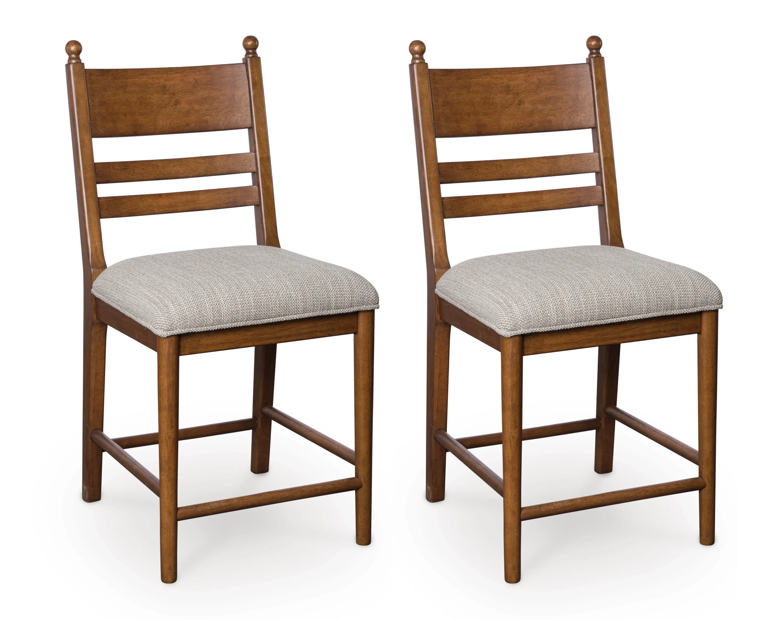 Chadworth Counter Height Upholstered Barstool (Set of 2)