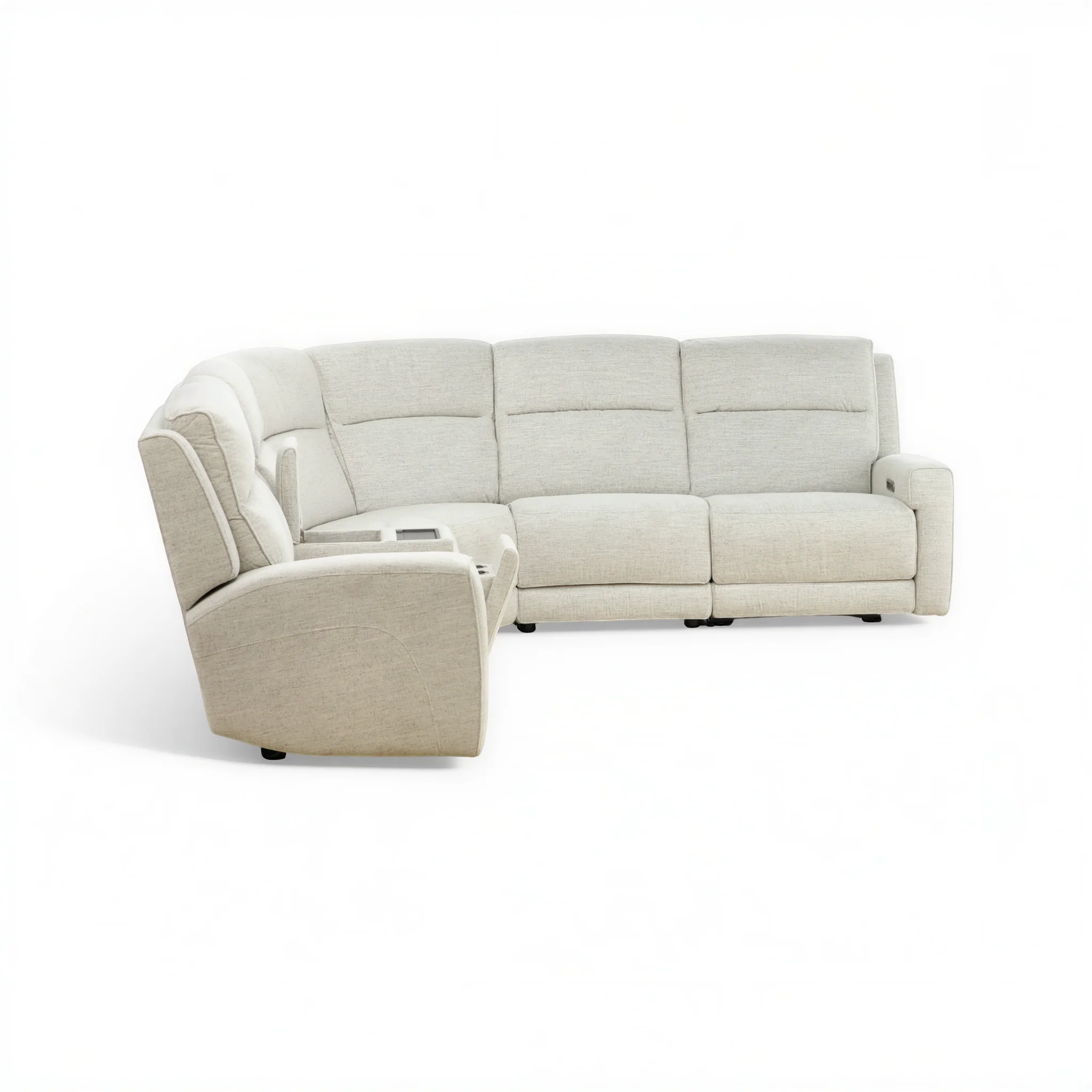 Flexsteel Draven 6-Piece Power Reclining Sectional