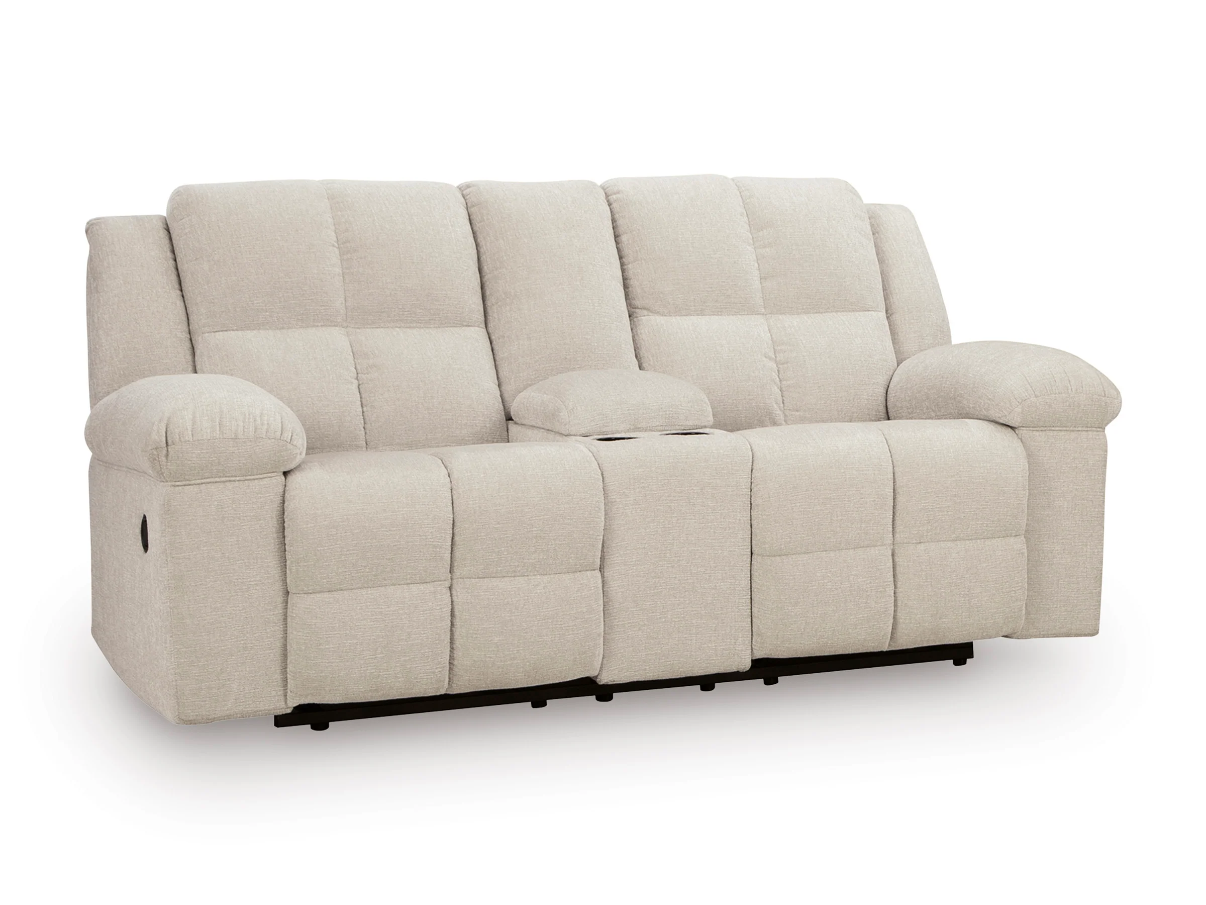 Orlen Double Reclining Console Loveseat