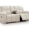 Orlen Double Reclining Console Loveseat