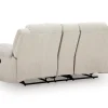 Orlen Double Reclining Console Loveseat